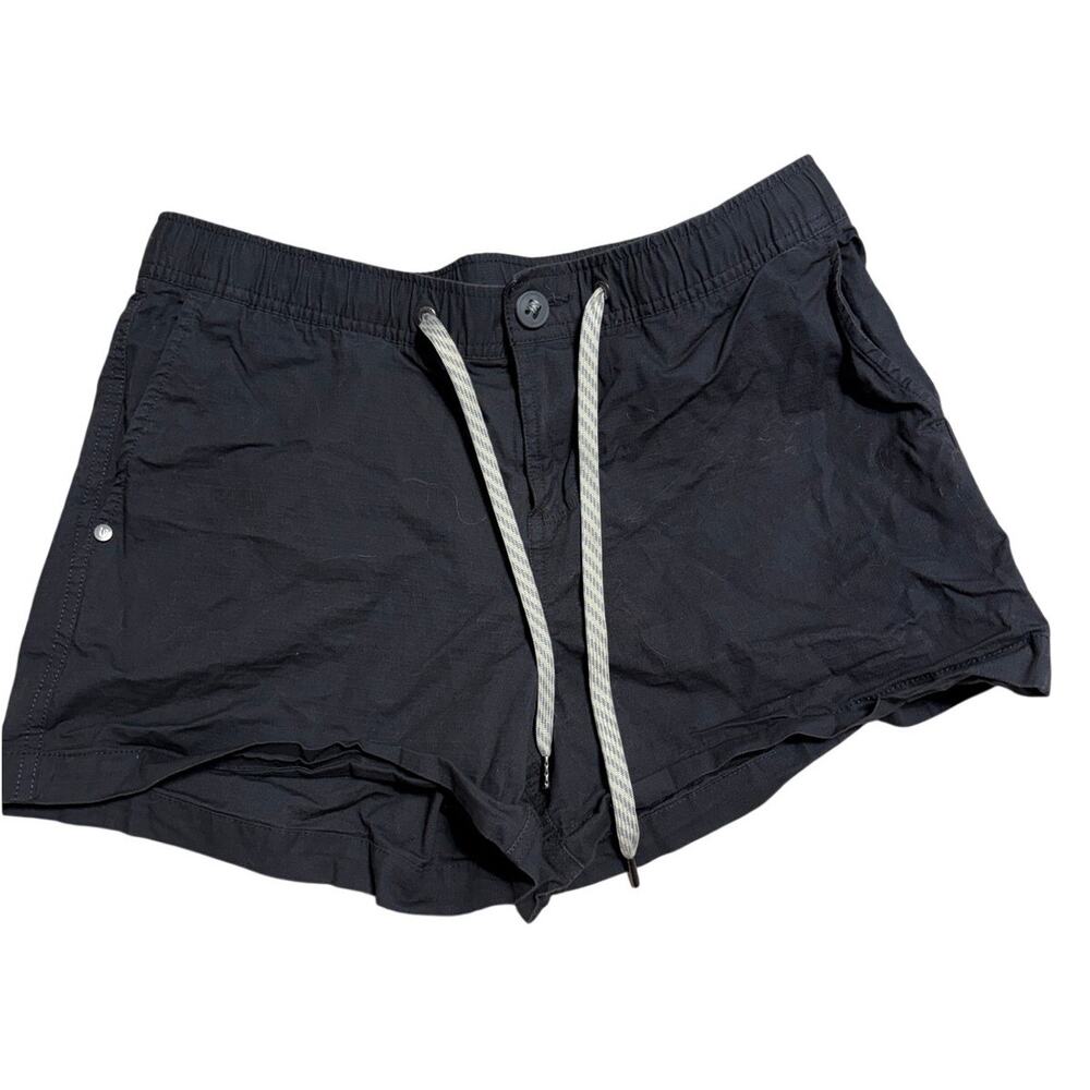 Vuori The Rise The Shine Shorts Women's Medium Gray Organic Cotton Drawstring